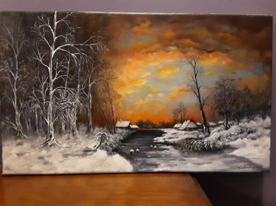 Paysage d hiver 2