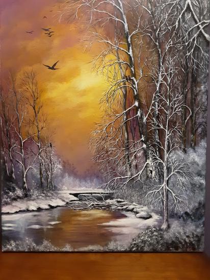 Paysage d hiver 3 